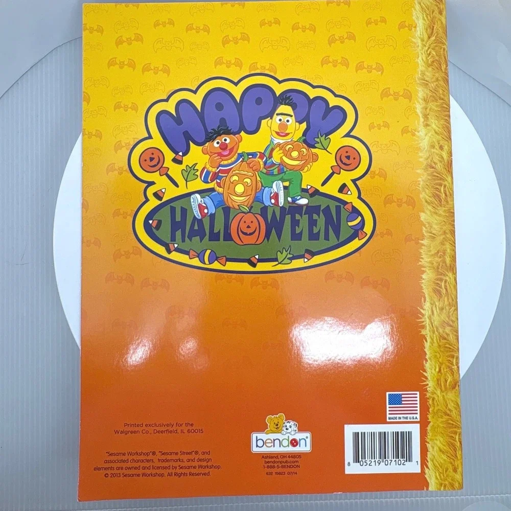 Sesame Street Spooky Monsters Halloween Coloring Activity Book Elmo Counting
